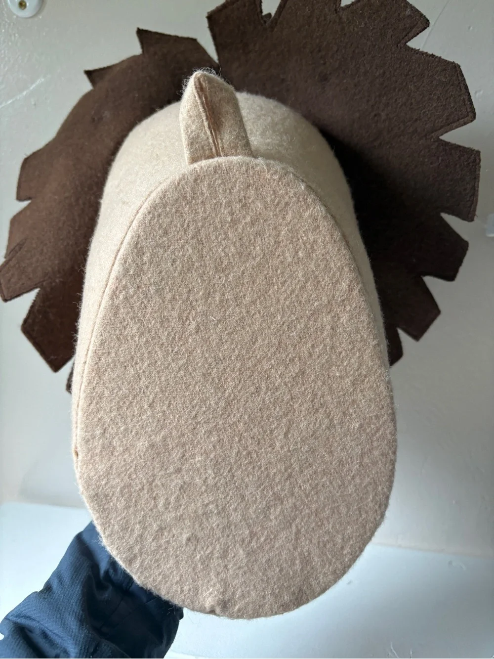 Wool Felt 3D Lion Head Wall Decoration, Nursery Wall Art, Kids Room Decoration